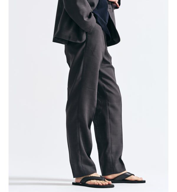 417 EDIFICE「【EVALET / エバレット】 メッシュスリムパンツ　"セットアップ着用可能"」|スラックス|