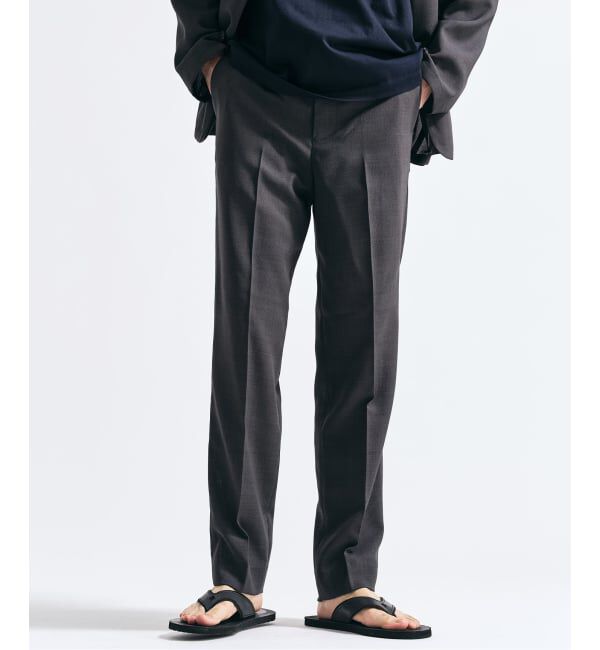 417 EDIFICE「【EVALET / エバレット】 メッシュスリムパンツ　"セットアップ着用可能"」|スラックス|