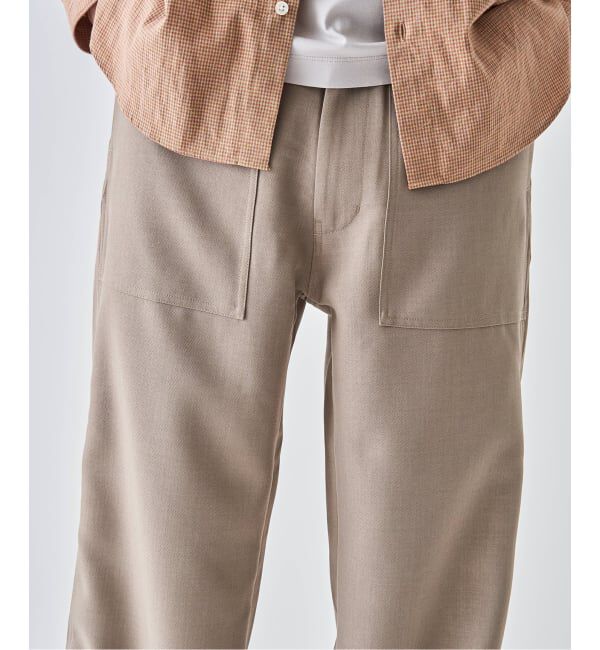 EDIFICE「サイド アジャスト ベイカー パンツ」|スラックス|