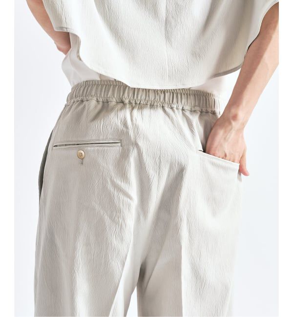 417 EDIFICE「Pクレープ イージースラックス」|スラックス|