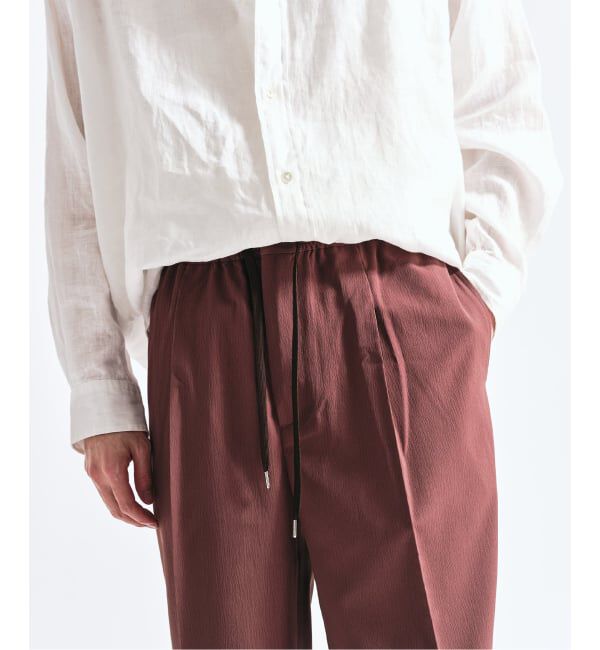 417 EDIFICE「Pクレープ イージースラックス」|スラックス|