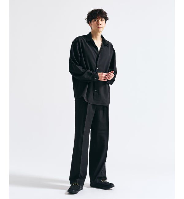 417 EDIFICE「Pクレープ イージースラックス」|スラックス|