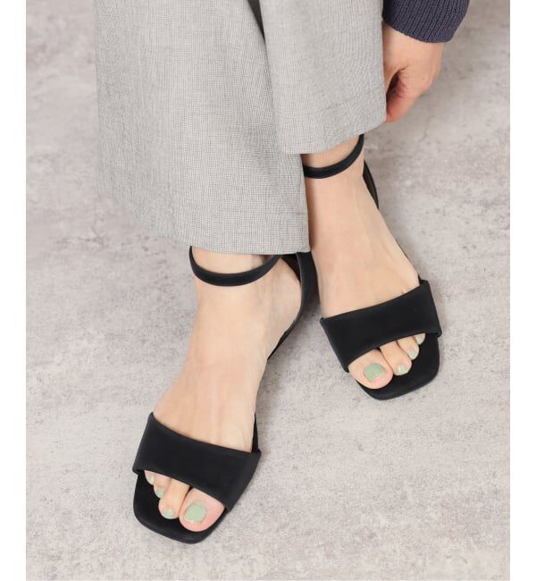 JOURNAL STANDARD relume「RELUME アンクルストラップサンダル」|サンダル|ブラック