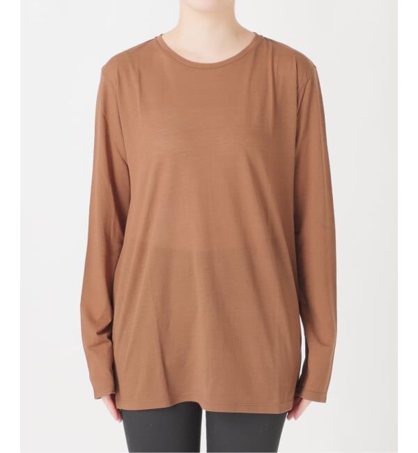 JOURNAL STANDARD「《追加》クルーネックシアーロングTシャツ」|Tシャツ・カットソー|
