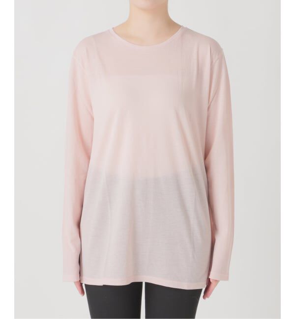 JOURNAL STANDARD「《追加》クルーネックシアーロングTシャツ」|Tシャツ・カットソー|
