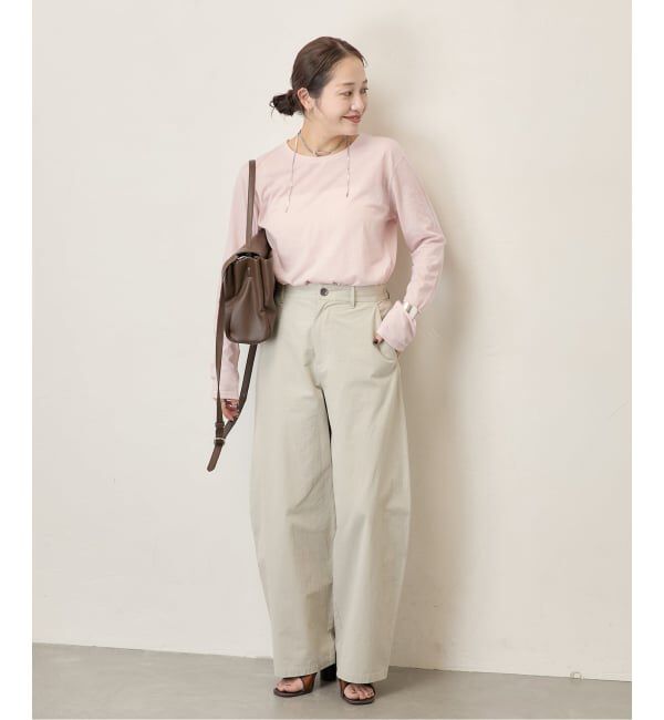 JOURNAL STANDARD「《追加》クルーネックシアーロングTシャツ」|Tシャツ・カットソー|