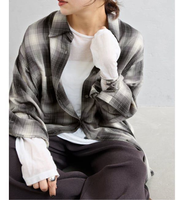 JOURNAL STANDARD「《追加》クルーネックシアーロングTシャツ」|Tシャツ・カットソー|