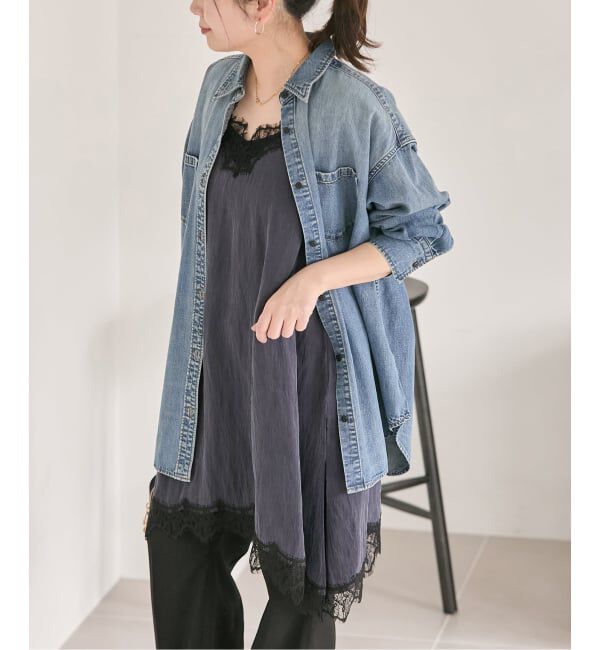 JOURNAL STANDARD「《追加4》フィブリルリヨセルキャミワンピース」|ワンピース|