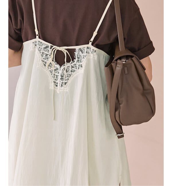 JOURNAL STANDARD「《追加4》フィブリルリヨセルキャミワンピース」|ワンピース|