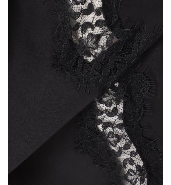 NOBLE「ルナサテンレースアシンメトリーキャミ」|キャミソール|