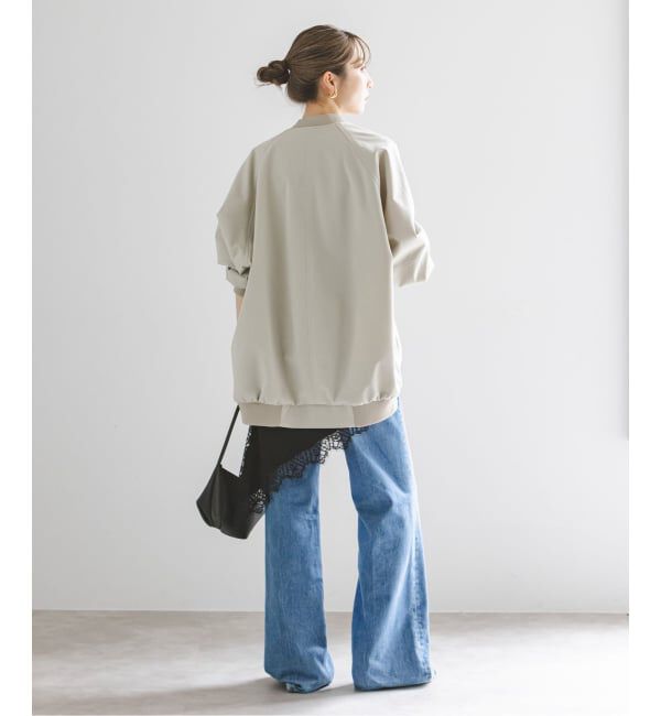 NOBLE「ルナサテンレースアシンメトリーキャミ」|キャミソール|