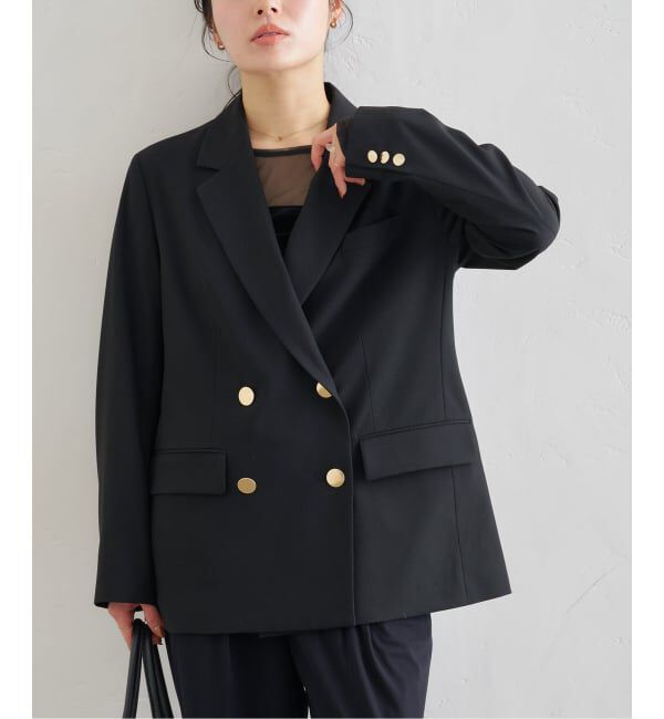 U by SPICK&SPAN「ダブルボタンジャケット」|テーラードジャケット|