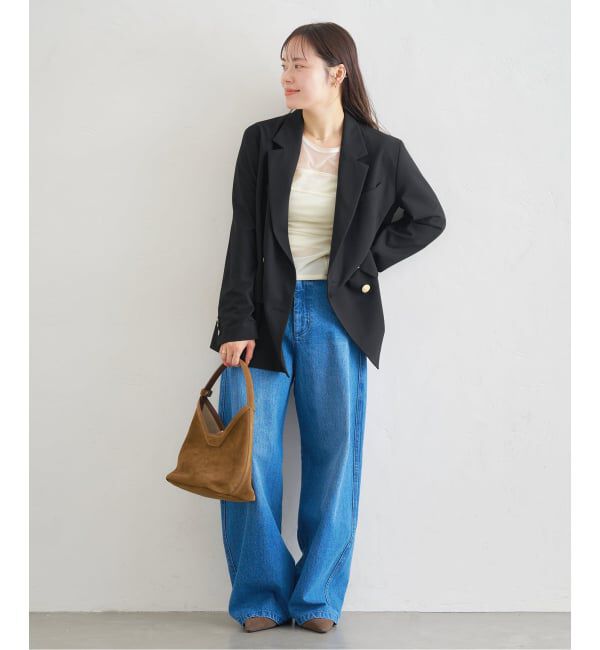 U by SPICK&SPAN「ダブルボタンジャケット」|テーラードジャケット|