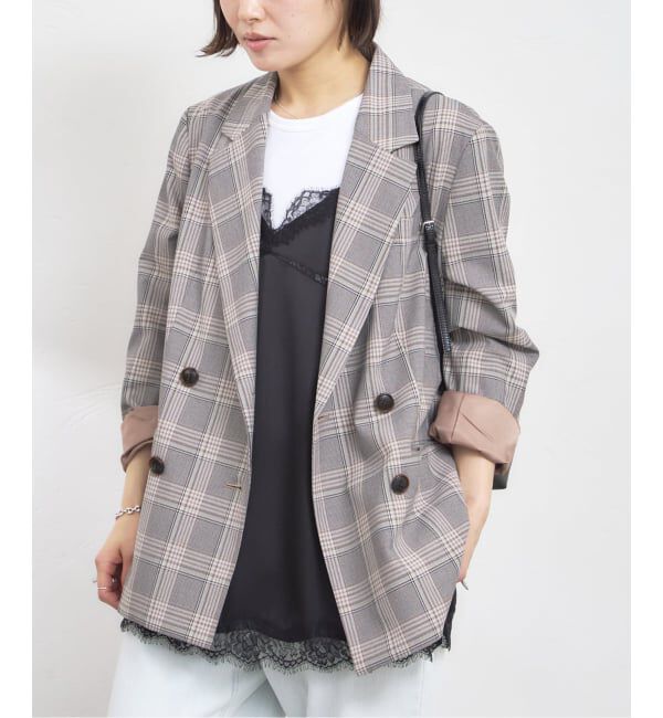 U by SPICK&SPAN「ダブルボタンジャケット」|テーラードジャケット|