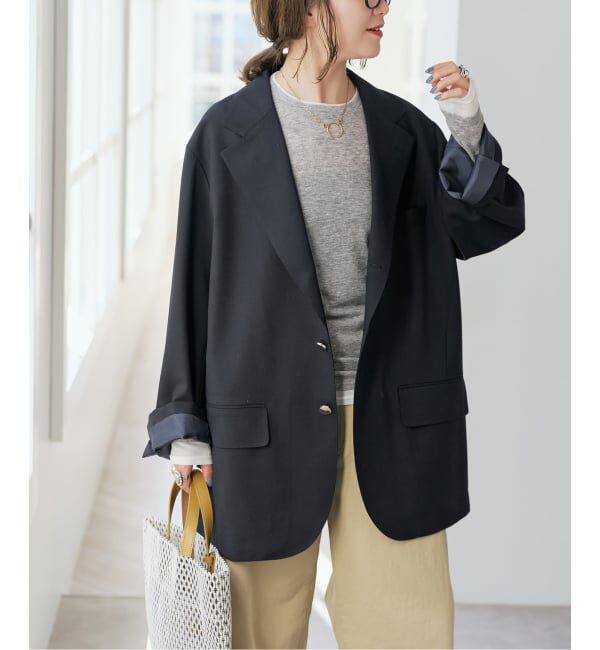 Spick and Span「VIAN / ヴィアン 別注ビッグ ジャケット シングル」|テーラードジャケット|