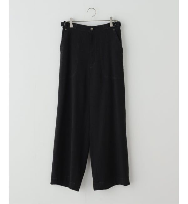 FRAMeWORK「ヴィンテージネップクロスパンツ」|スラックス|