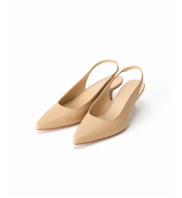 NOBLE「《追加予約・NOBLE別注》オリジナルバックストラップヒール」|パンプス|