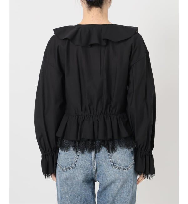  「【洗える】レースブラウス」|シャツ・ブラウス|