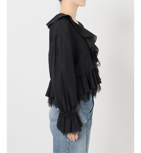  「【洗える】レースブラウス」|シャツ・ブラウス|