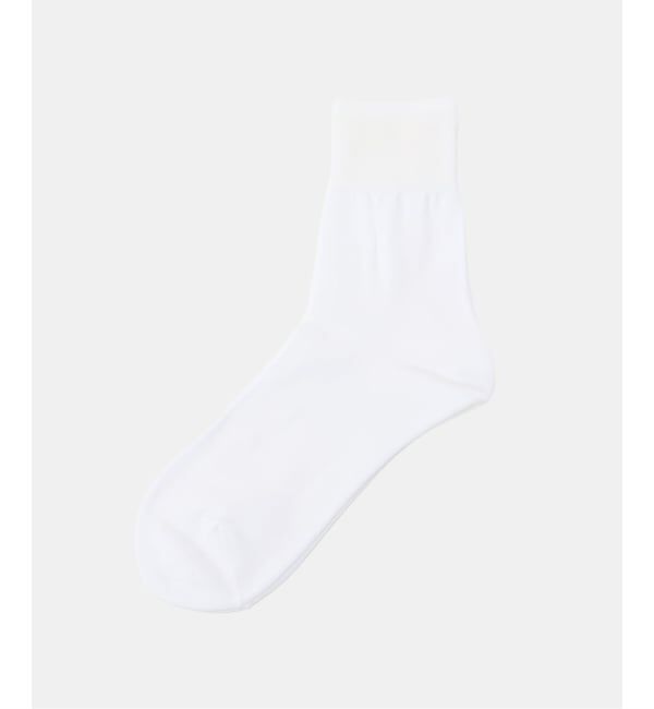  「Piedi nudi /ピエディヌーディーCOTTON SOLID SOX」|ソックス|ホワイト