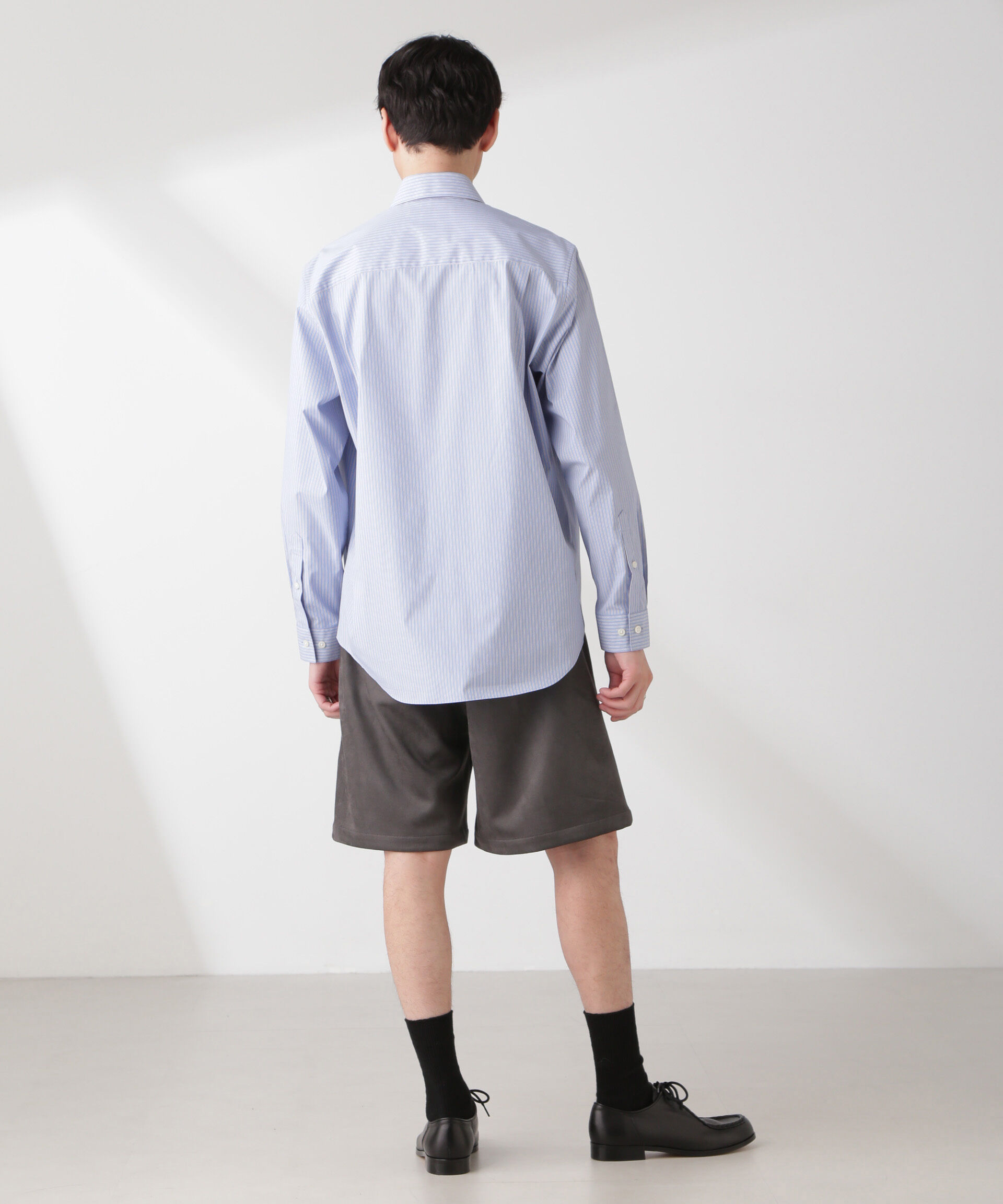 nano･universe「フェイクスエード イージーショートパンツ」|チノ|