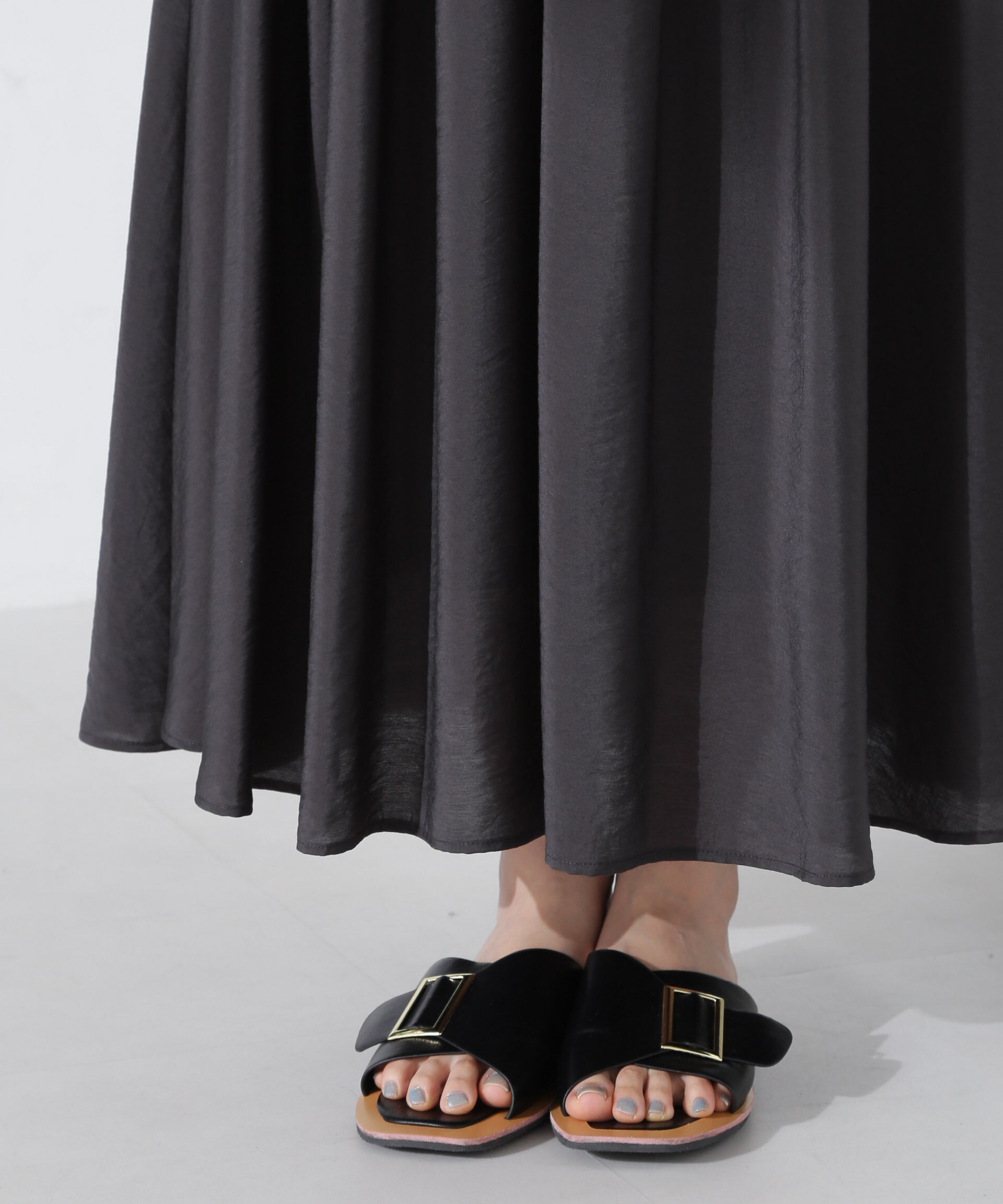 nano･universe「シアーボリュームスカート」|スカート|