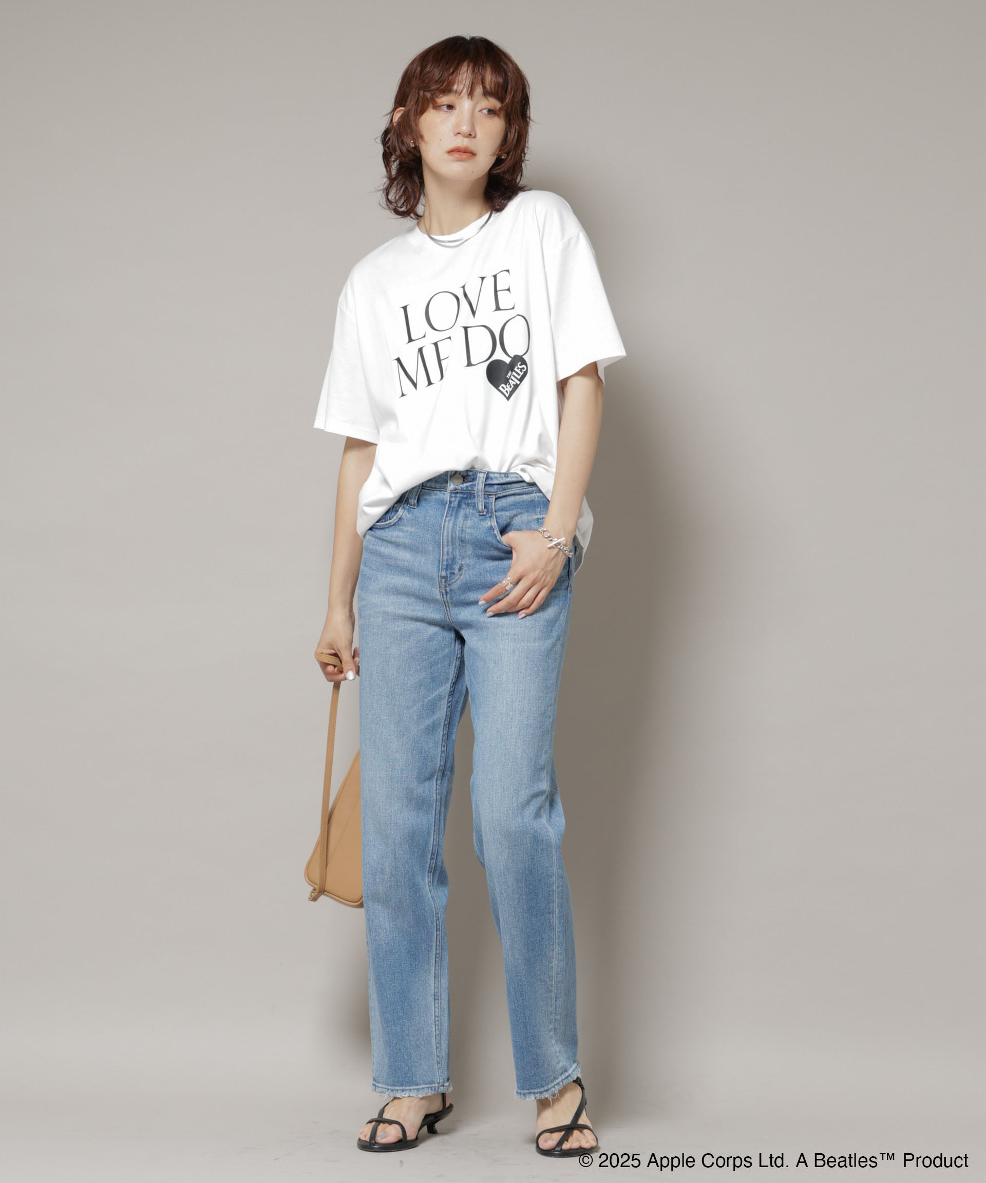 nano･universe「GOOD ROCK SPEED&times;Anti Soaked(R) 汗染み防止 BEATLES Tシャツ」|Tシャツ・カットソー|