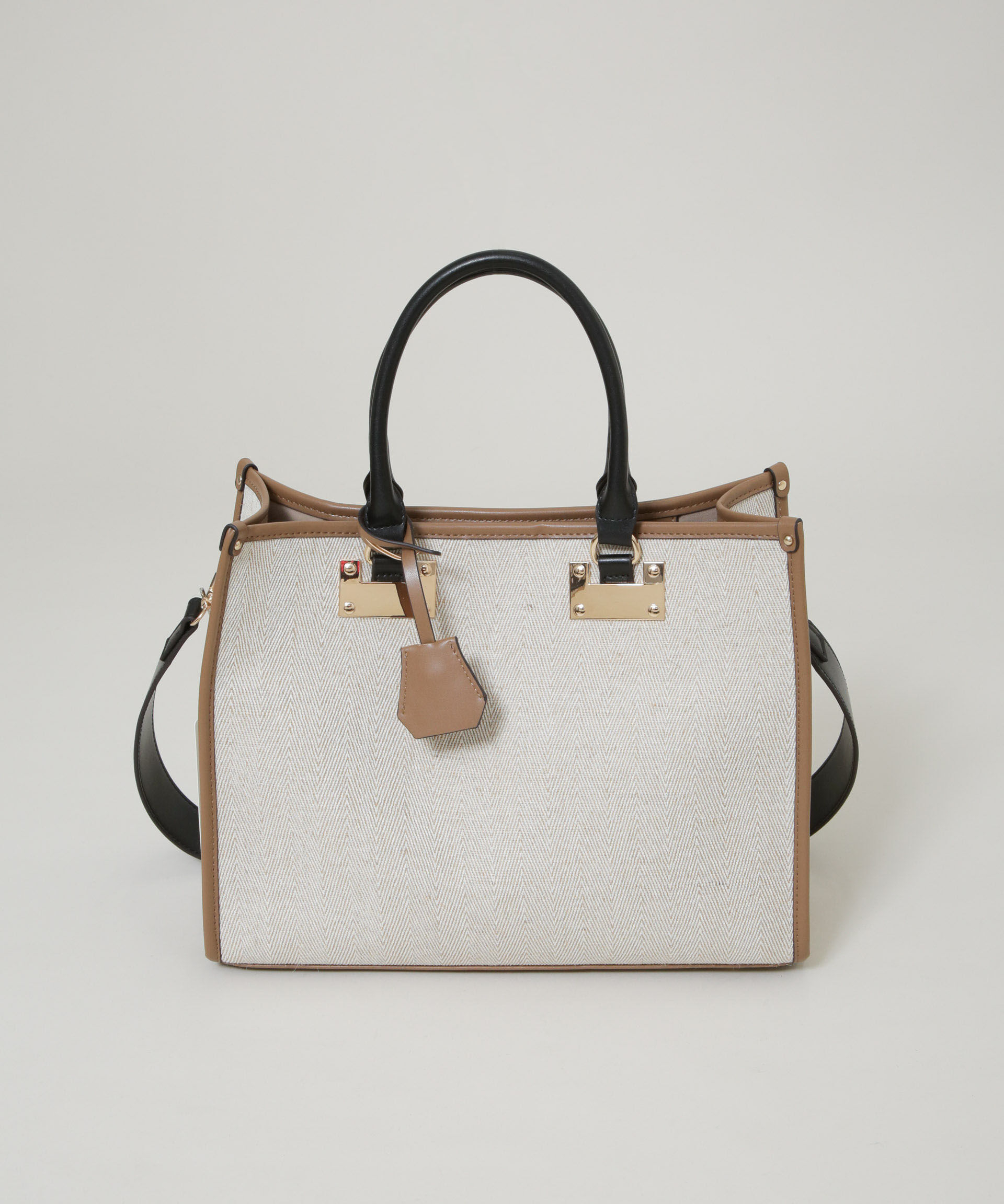 nano･universe「バイカラーキャンバスバッグ」|ショルダー・メッセンジャー|