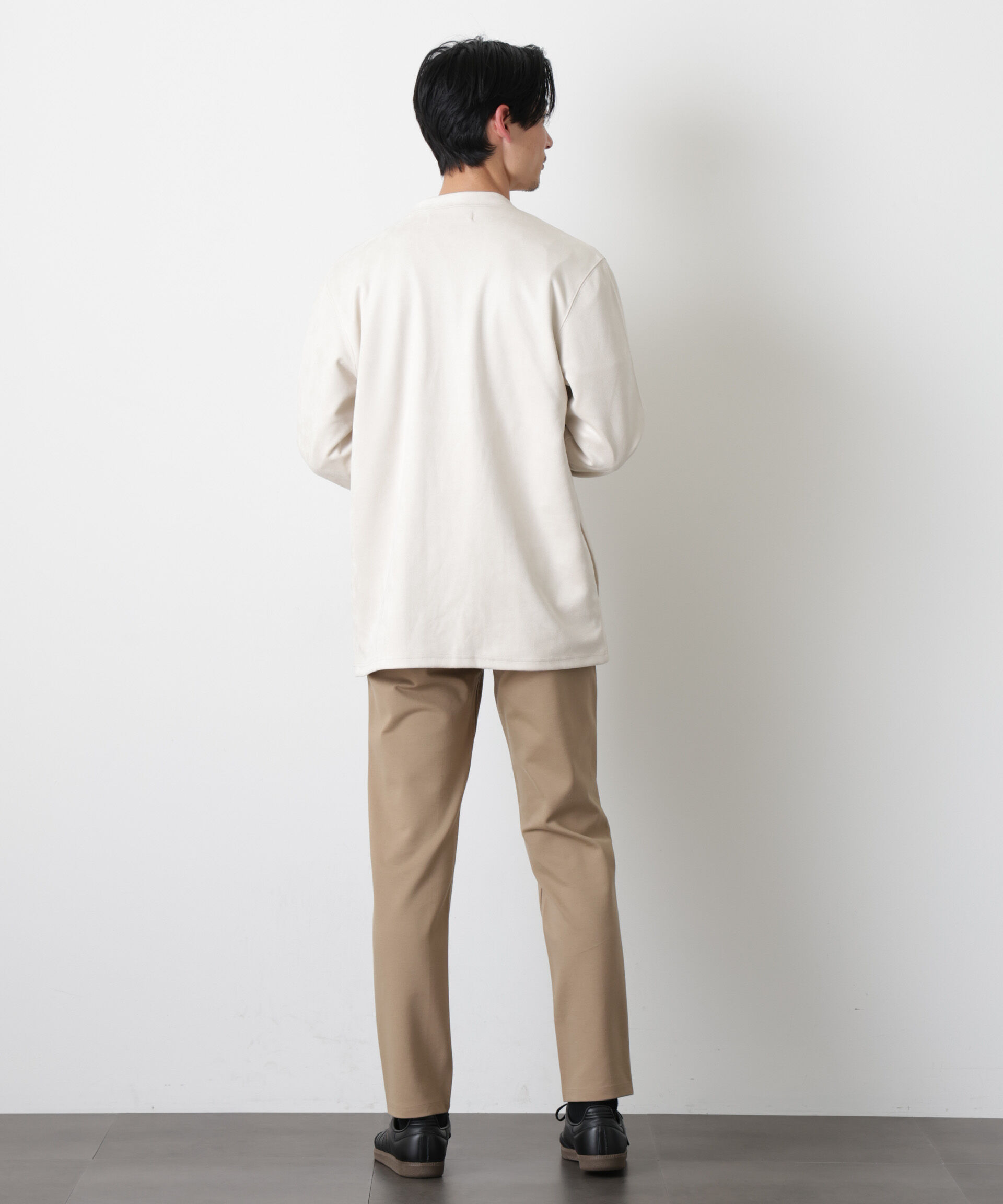 nano･universe「フェイクスエードトッパーカーディガン」|Tシャツ・カットソー|