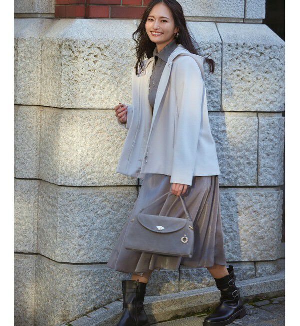 組曲「【前後着用・手洗い可】ELENAスパンコール襟デザイン ニット」|ニット・セーター|