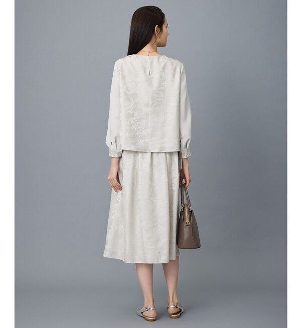 自由区「【セットアップ対応】フラワーオパールプリント スカート」|スカート|