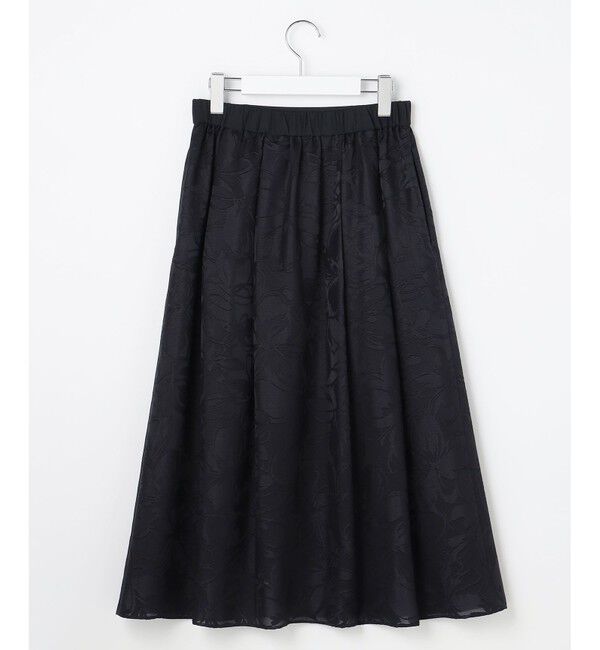 自由区「【セットアップ対応】フラワーオパールプリント スカート」|スカート|