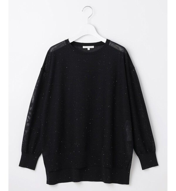 自由区「【カタログ掲載】ファインゲージスパングルプルオーバー ニット」|ニット・セーター|