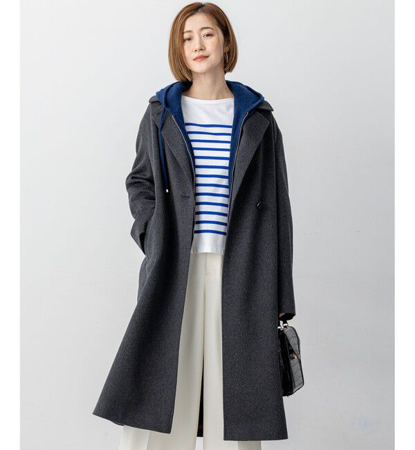 23区「MTRカシミヤビーバー チェスター コート」|チェスターコート|グレー系