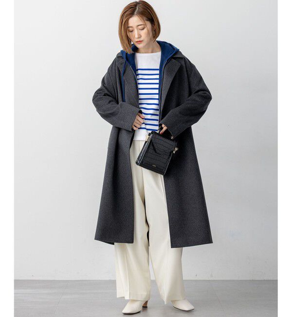 23区「MTRカシミヤビーバー チェスター コート」|チェスターコート|