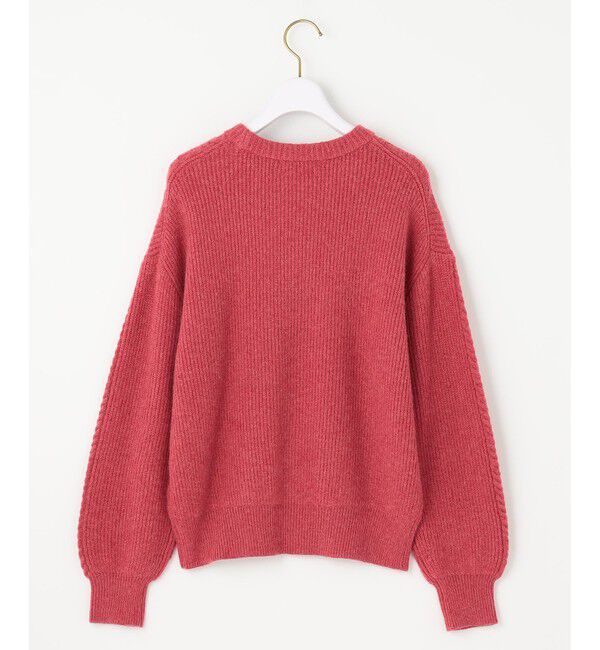 any SiS「【洗える】フロントケーブルポイントアンゴラブレンド ニット」|ニット・セーター|