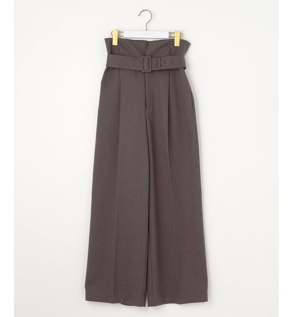 any SiS「【BAILA12月号掲載・貴島明日香さんコラボ】ハイカットリターン ワイドパンツ」|その他|