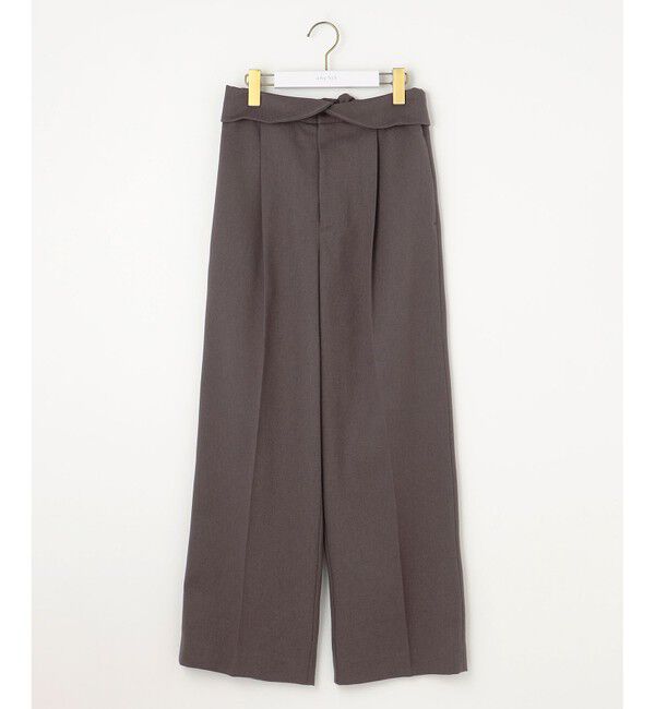 any SiS「【BAILA12月号掲載・貴島明日香さんコラボ】ハイカットリターン ワイドパンツ」|その他|