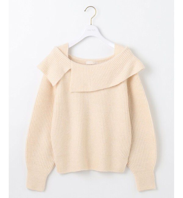 any SiS「【洗える】オフショル ニット」|ニット・セーター|