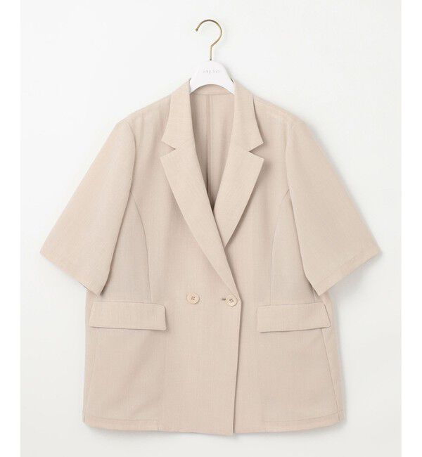 ANY SIS「【接触冷感・速乾・UVカット・洗える】スイートクール ジャケット」|テーラードジャケット|