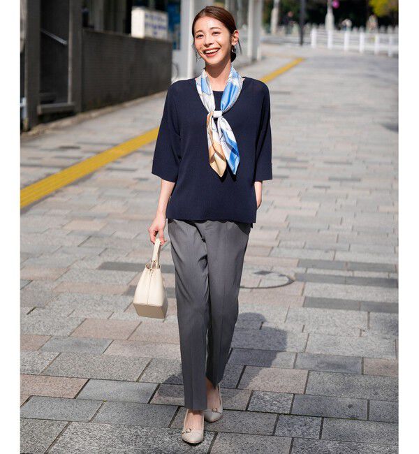 ANY SIS「【WEB・一部店舗限定】大判チェーン スカーフ」|バンダナ・スカーフ|