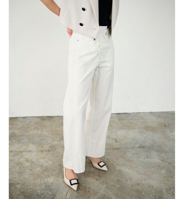 Diagram「ラップデニムパンツ」|デニム|