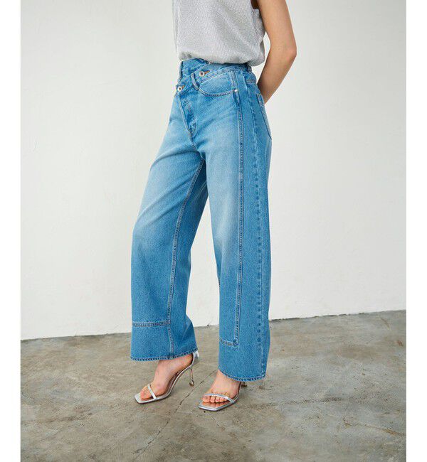 Diagram「ラップデニムパンツ」|デニム|