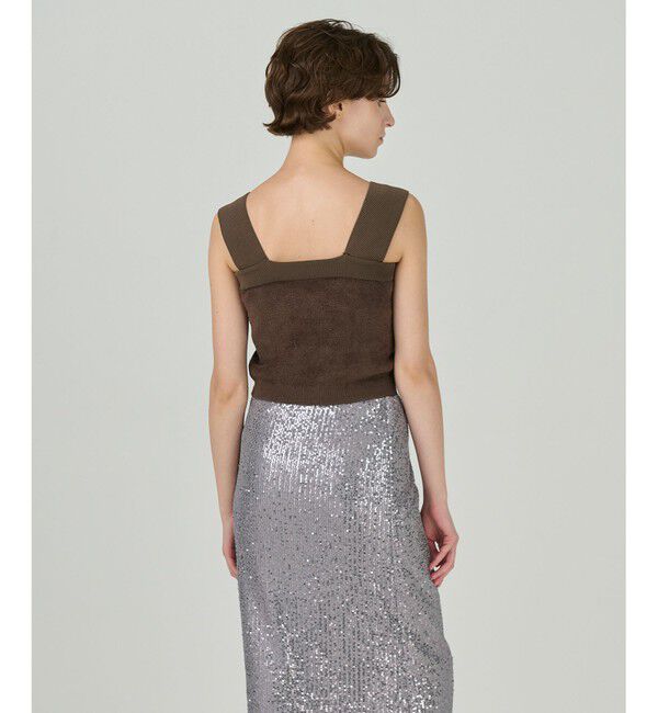 GRACE CONTINENTAL「モールニットベアトップ」|ニット・セーター|