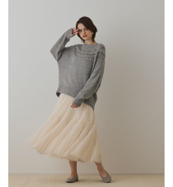 Diagram「フェアアイル刺繍ニットトップ」|ニット・セーター|