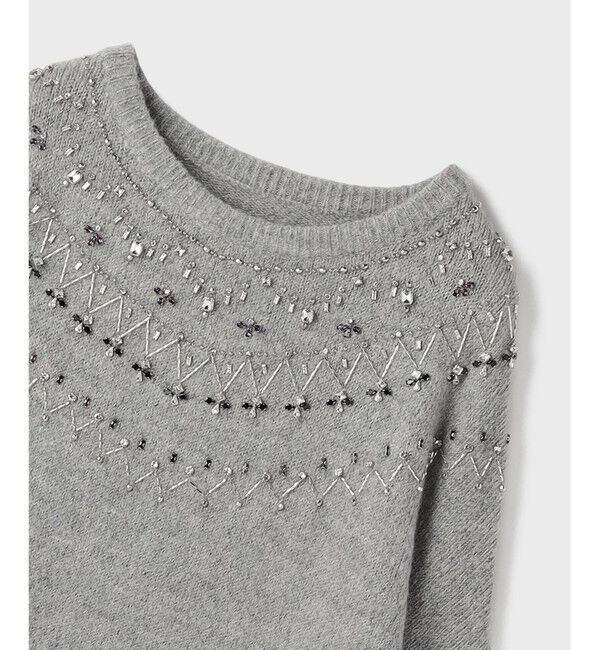 Diagram「フェアアイル刺繍ニットトップ」|ニット・セーター|