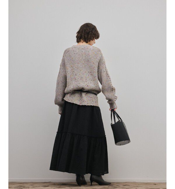 GRACE CONTINENTAL「ケーブルニットトップ」|ニット・セーター|