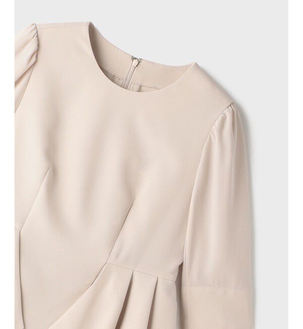 GRACE CONTINENTAL「トリアセペプラムトップ」|その他|