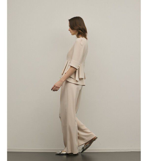 GRACE CONTINENTAL「トリアセペプラムトップ」|その他|