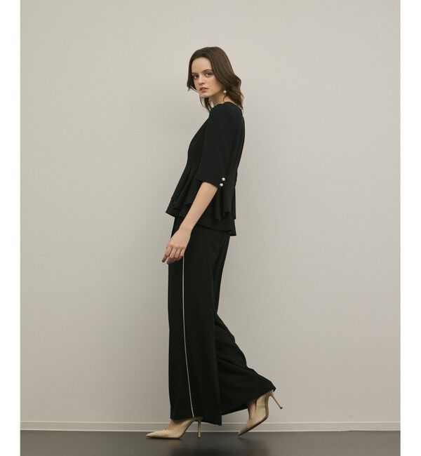 GRACE CONTINENTAL「トリアセペプラムトップ」|その他|